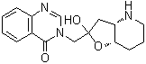 (+)-异常山碱分子结构 (CAS 32434-44-9)
