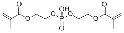 Bis(2-(methacryloyloxy)ethyl) phosphate molecular structure (CAS 32435-46-4)
