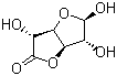 葡萄糖醛酸-gamma-内酯分子结构 (CAS 32449-92-6)