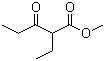 2-乙基-3-氧代戊酸甲酯分子结构 (CAS 32493-32-6)