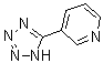 3-(1H-四唑-5-基)吡啶分子结构 (CAS 3250-74-6)