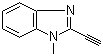2-乙炔基-1-甲基苯并咪唑分子结构 (CAS 32545-01-0)