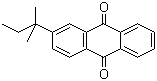 2-叔戊基蒽醌分子结构 (CAS 32588-54-8)