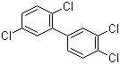 2,3',4',5-Tetrachlorobiphenyl molecular structure (CAS 32598-11-1)