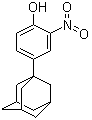 4-(1-金刚烷基)-2-硝基苯酚分子结构 (CAS 32599-84-1)