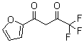 4,4,4-三氟-1-(2-呋喃基)-1,3-丁烷二酮分子结构 (CAS 326-90-9)