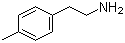 4-甲基苯乙胺分子结构 (CAS 3261-62-9)