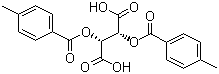 D-(+)-二对甲基苯甲酰酒石酸分子结构 (CAS 32634-68-7)