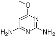 2,6-二氨基-4-甲氧基嘧啶分子结构 (CAS 3270-97-1)