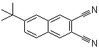 6-tert-Butylnaphthalene-2,3-dicarbonitrile molecular structure (CAS 32703-82-5)