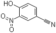 structure of CAS# 3272-08-0, 4-Hydroxy-3-nitrobenzonitrile;4-Cyano-2-nitrophenol