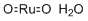 氧化钌水合物分子结构 (CAS 32740-79-7)