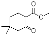 4,4-二甲基-2-氧代环己烷羧酸甲酯分子结构 (CAS 32767-46-7)