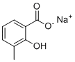 钠3-甲基水杨酸酯分子结构 (CAS 32768-20-0)