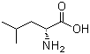 D-亮氨酸分子结构 (CAS 328-38-1)