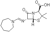 美西林分子结构 (CAS 32887-01-7)