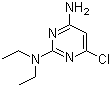 4-氨基-6-氯-2-二乙基氨基嘧啶分子结构 (CAS 3289-38-1)