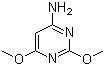 4-氨基-2,6-二甲氧基嘧啶分子结构 (CAS 3289-50-7)