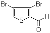 3,4-二溴噻吩-2-甲醛分子结构 (CAS 32896-02-9)