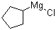 环戊基氯化镁分子结构 (CAS 32916-51-1)