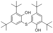 4,46,6-二-叔-丁基-2,2-硫代双酚分子结构 (CAS 3293-91-2)