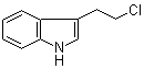 3-(2-氯乙基)-1H-吲哚分子结构 (CAS 32933-86-1)