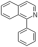 1-苯基异喹啉分子结构 (CAS 3297-72-1)