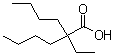 2-丁基-2-乙基己酸分子结构 (CAS 32970-62-0)