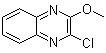 2-氯-3-甲氧基喹喔啉分子结构 (CAS 32998-25-7)