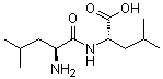 structure of CAS# 3303-31-9, L-Leucyl-L-leucine;Leucylleucine; NSC 89185
