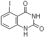 5-碘-2,4(1H,3H)-喹唑啉二酮分子结构 (CAS 33140-34-0)