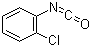 邻氯苯异氰酸酯分子结构 (CAS 3320-83-0)