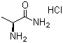 L-丙氨酰胺盐酸盐分子结构 (CAS 33208-99-0)