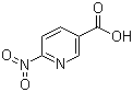 6-硝基烟酸分子结构 (CAS 33225-73-9)