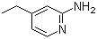 结构式 CAS# 33252-32-3, 2-氨基-4-乙基吡啶