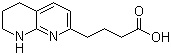5,6,7,8-四氢-1,8-萘啶-2-丁酸分子结构 (CAS 332884-21-6)
