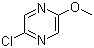 2-氯-5-甲氧基吡嗪分子结构 (CAS 33332-31-9)