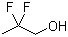 2,2-二氟丙醇分子结构 (CAS 33420-52-9)