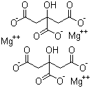 柠檬酸镁分子结构 (CAS 3344-18-1)