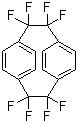 结构式 CAS# 3345-29-7, 1,1,2,2,9,9,10,10-八氟[2.2]二聚对二甲苯