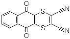 二氰蒽醌分子结构 (CAS 3347-22-6)