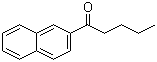 structure of CAS# 33489-63-3, 1-(2-Naphthalenyl)-1-pentanone;2'-Valeronaphthone; 1-(Naphthalen-2-yl)pentan-1-one; Butyl 2-naphthyl ketone