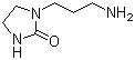 1-(3-氨基丙基)-2-咪唑烷酮分子结构 (CAS 334971-94-7)