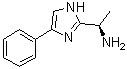 (1R)-1-(4-苯基-1H-咪唑-2-基)乙胺分子结构 (CAS 335246-81-6)
