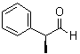 (alphaS)-alpha-甲基苯乙醛分子结构 (CAS 33530-47-1)