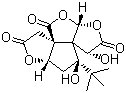 白果内酯分子结构 (CAS 33570-04-6)