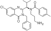伊斯平斯分子结构 (CAS 336113-53-2)