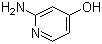 2-氨基-4-羟基吡啶分子结构 (CAS 33631-05-9)
