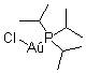 (三异丙基膦)氯化金分子结构 (CAS 33659-45-9)