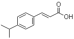 4-异丙基肉桂酸分子结构 (CAS 3368-21-6)